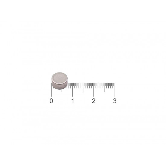 Ímã de neodímio 8x4 mm - N42